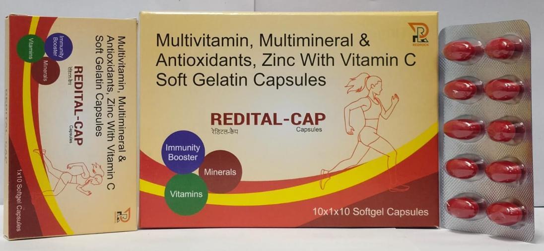 Redital Capsules packaging