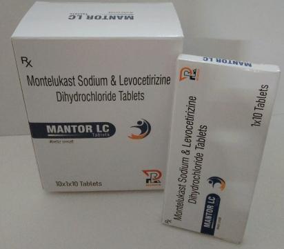 Mantor LC Tablets packaging